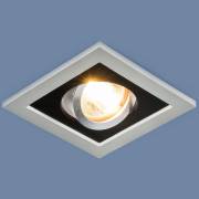Точечный светильник Lurie Elektrostandard 1031/1 MR16 SL/BK серебро/черный