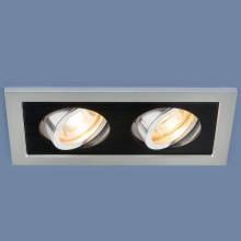 Точечный светильник Lurie Elektrostandard 1031/2 MR16 SL/BK серебро/черный