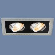 Точечный светильник Lurie Elektrostandard 1041/2 MR16 SL/BK серебро/черный