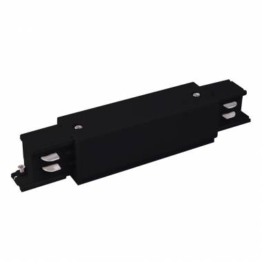 Соединитель для трехфазной шины Elektrostandard TRC-1-3-I-BK / Коннектор прямой для трехфазного шинопровода (черный)