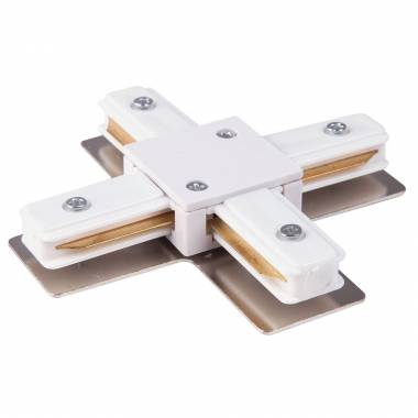 Соединитель для однофазной шины Elektrostandard TRC-1-1-X-WH