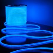  Гибкий неон Elektrostandard Гибкий неон LS003 220V 9.6W 144Led 2835 IP67 16mm круглый синий,