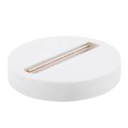  черный1 Elektrostandard TRL-2-1-100-WH / Однофазный шинопровод-адаптер белый
