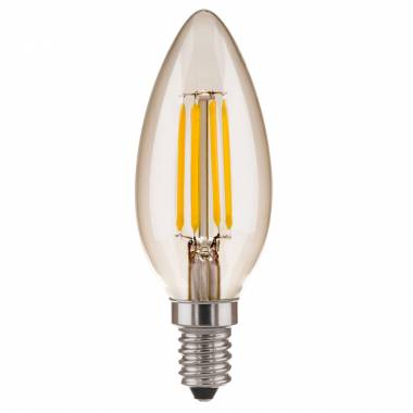 Светодиодная лампа Elektrostandard(удалить) Свеча BLE1409 9W 3300K E14 (CW35 прозрачный)