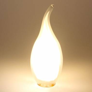 Светодиодная лампа Elektrostandard Свеча на ветру BLE1430 9W 4200K E14 (CW35 белый матовый)