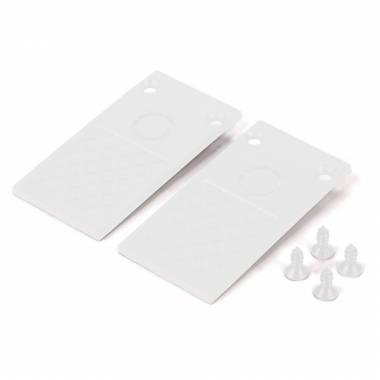 Заглушка для магнитного шинопровода Elektrostandard(Slim Magnetic) Slim Magnetic Заглушки для накладного шинопровода белые (2 шт.) 85089/00