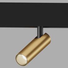  Slim Magnetic Elektrostandard Slim Magnetic Трековый светильник 7W 4200K Cubo (латунь) 85035/0