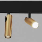  Slim Magnetic Elektrostandard Slim Magnetic Трековый светильник 14W 4200K Dual (латунь) 85046/