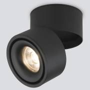 Точечный светильник Klips Elektrostandard DLR031 15W 3000K черный матовый