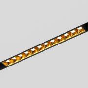  Slim Magnetic Elektrostandard Slim Magnetic Трековый светильник 12W 4000K Artas (чёрный/золото
