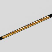  Slim Magnetic Elektrostandard Slim Magnetic Трековый светильник 18W 4000K Artas (чёрный/золото