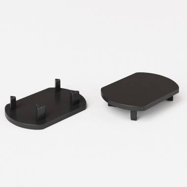 Заглушка для магнитного шинопровода Elektrostandard(Slim Magnetic) Slim Magnetic Заглушка для шинопровода Round (черный) (2шт) 85134/00