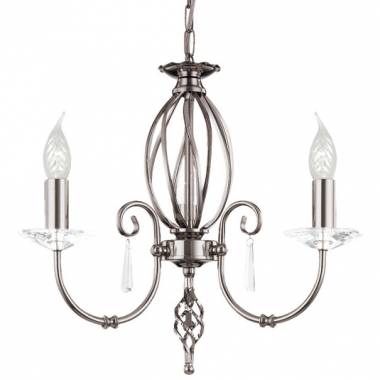 Люстра Elstead Lighting AG3 POL NICKEL AEGEAN