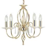 Люстра AEGEAN Elstead Lighting AG5 POL BRASS