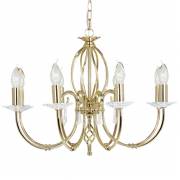 Люстра AEGEAN Elstead Lighting AG8 POL BRASS