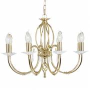 Люстра AEGEAN Elstead Lighting AG8 POL BRASS