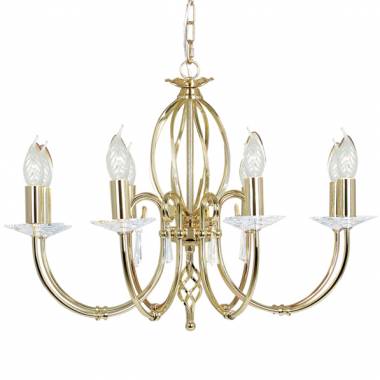 Люстра Elstead Lighting AG8 POL BRASS AEGEAN