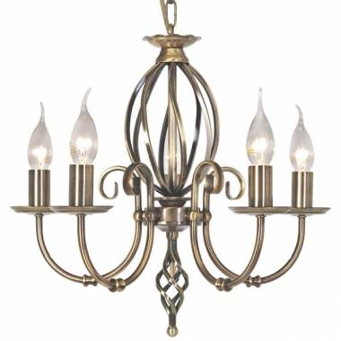 Люстра Elstead Lighting ART5 AGD BRASS ARTISAN