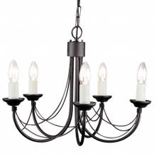 Люстра CARISBROOKE Elstead Lighting CB5 BLACK