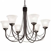 Люстра CARISBROOKE Elstead Lighting CB6 BLACK