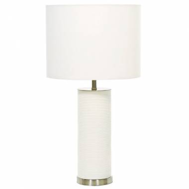 Настольная лампа Elstead Lighting HQ/RIPPLE WHT RIPPLE