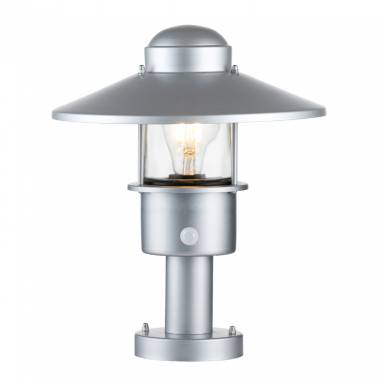 Уличный светильник Elstead Lighting(KLAMPENBORG) KLAMPENBORG-PED-PIR-SIL