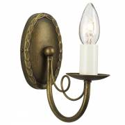 Бра MINSTER Elstead Lighting MN1 BLK/GOLD