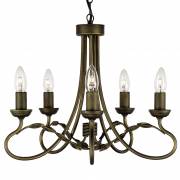 Люстра OLIVIA Elstead Lighting OV5 BLK/GOLD