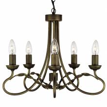 Люстра OLIVIA Elstead Lighting OV5 BLK/GOLD