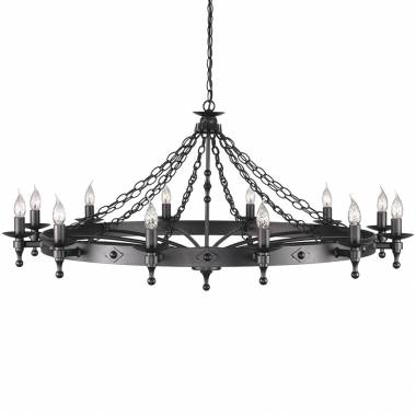 Люстра Elstead Lighting WR12 GRAPHITE WARWICK