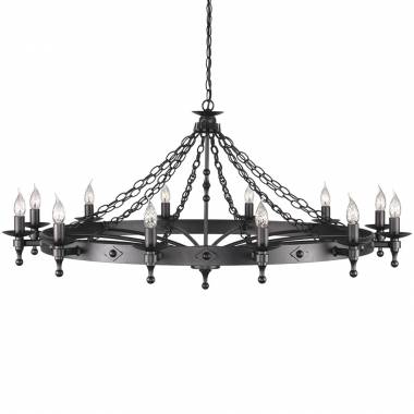 Люстра Elstead Lighting WR12 GRAPHITE WARWICK