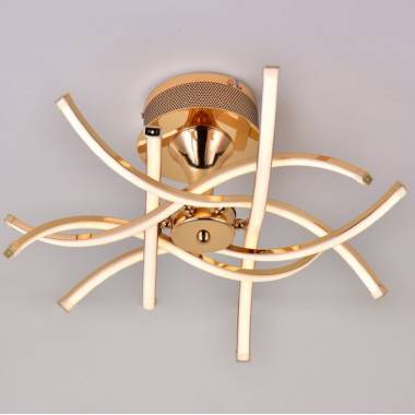Люстра Elvan 00126-6-22W-3000К GOLD