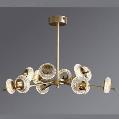 Люстра Elvan 4664/10-80W-Gl