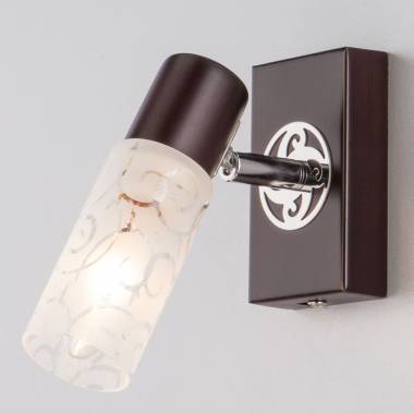 Спот Eurosvet 21130/1 хром/венге Astoria