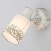 Спот Silvia Eurosvet 20025/1 белый с золотом