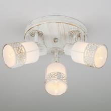 Спот Silvia Eurosvet 20026/3 белый с золотом