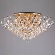 Люстра Crystal Eurosvet 10081/12 золото/прозрачный хрусталь Strotskis