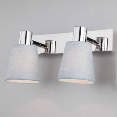 Спот Eurosvet(Culver) 20080/2 хром/голубой