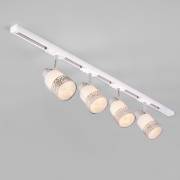  Silvia Eurosvet 20075/4 белый с золотом