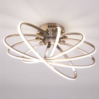 Люстра Eurosvet(Evia) 90100/5 сатин-никель Люстра Eurosvet(Evia) 90100/5 сатин-никель