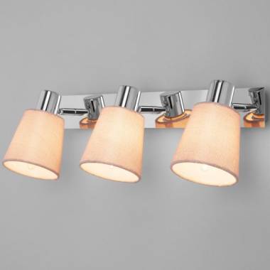 Спот Eurosvet(Culver) 20080/3 хром/бежевый