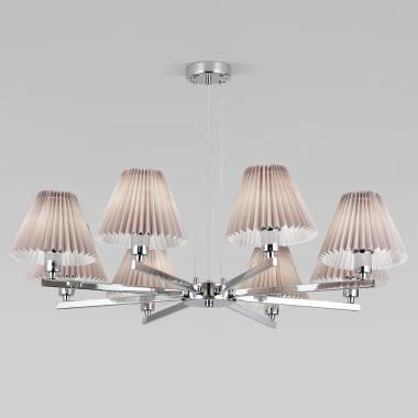 Люстра Eurosvet(Peony) 60136/8 хром/серый