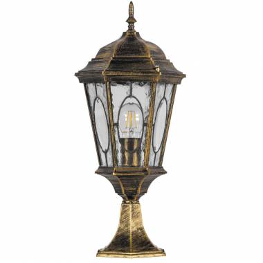 Уличный светильник Feron 11322 Витраж с овалом большие