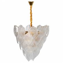 Люстра Textured Glass Chandelier Petal Garda Decor 92EL-YG18498-10P