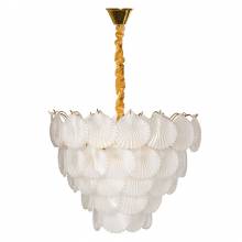 Люстра Shells Textured Glass Chandelier Garda Decor 92EL-YG18516-10P