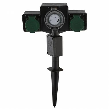 Уличная розетка Globo 37008-2Z Pietra I