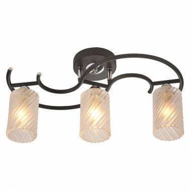 Светильник IDLamp 208/3PF-Blackchrome