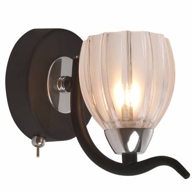 Бра IDLamp 213/1A-Blackchrome