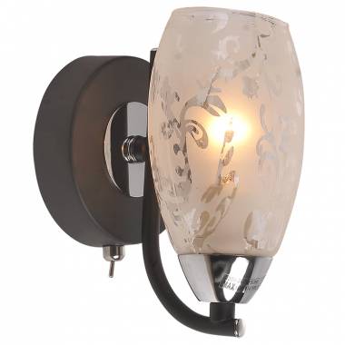 Бра IDLamp 215/1A-Blackchrome