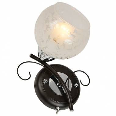 Бра IDLamp 234/1A-Blackchrome